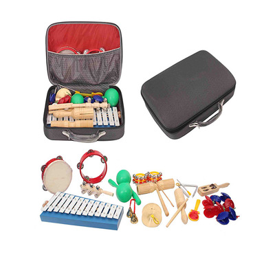 【【超強(qiáng)品質(zhì)超優(yōu)價(jià)格】廠家供應(yīng) 奧爾夫樂器 17件裝打擊樂器包LB17】價(jià)格,廠家,圖片,教具、早教機(jī),永嘉縣金鉆玩具-